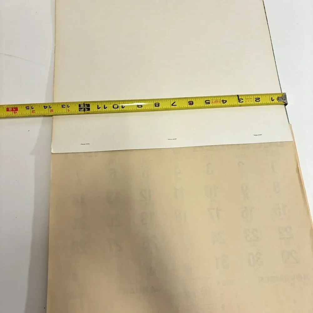 ATSF VTG 1991 Santa Fe Railway Color Calendar Pages Intact Artwork Soelen